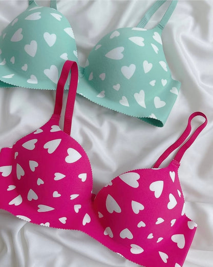 Heart Design Soft Push-up Bra - Image 8