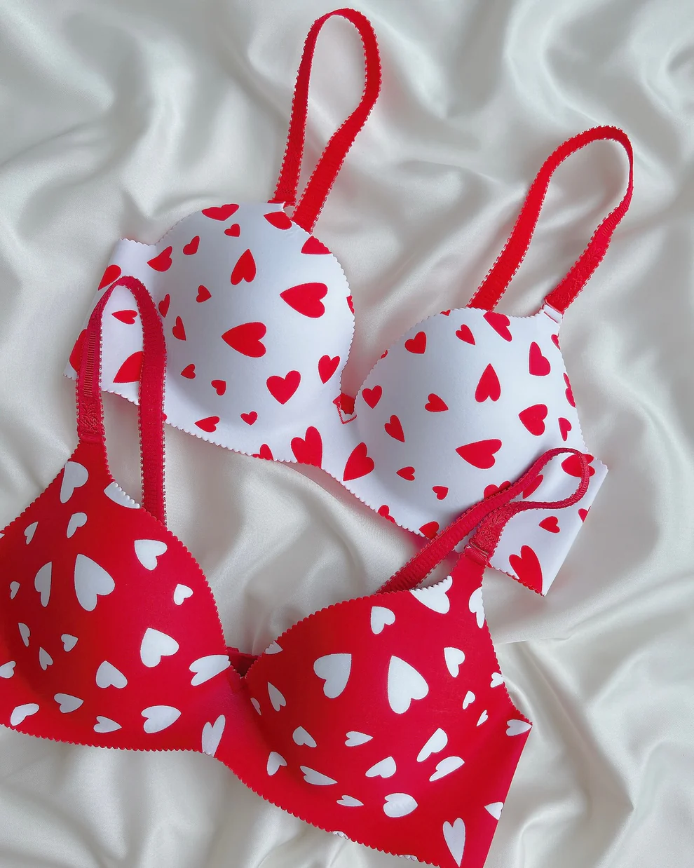 Heart Design Soft Push-up Bra - Image 2